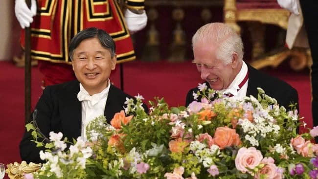 Kaisar Naruhito Hadiri Perjamuan di Kota London