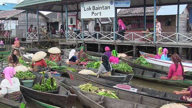 Wisata Pasar Terapung Banjarmasin Akan Dibuka Lagi