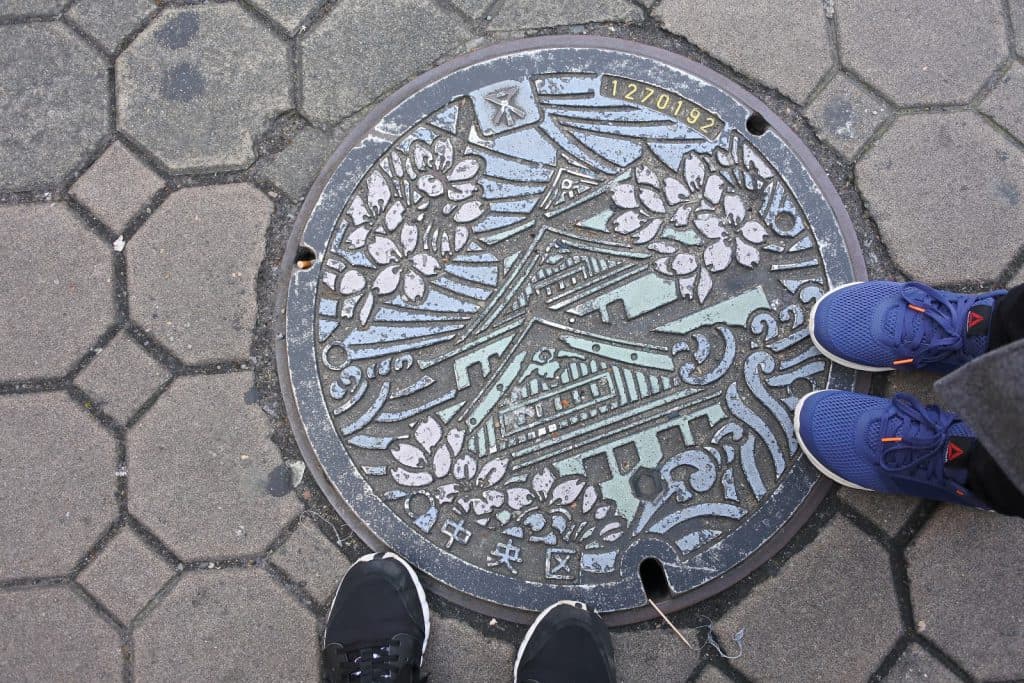 Gokil, Penutup Lubang Got Cantik di Tokyo Ini Jadi Magnet Wisatawan