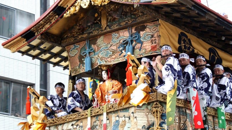 Parade Kendaraan Hias Festival Gion Kyoto