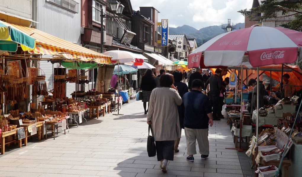 Pasar Pagi Wajima Diadakan di Kota Kanazawa