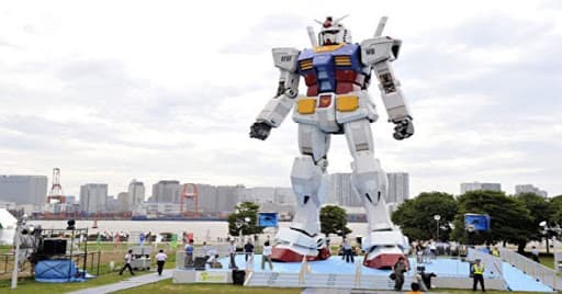 Robot Gundam Setinggi 18 Meter Diresmikan di Yokohama