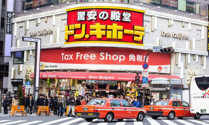 Belanja Bebas Pajak Jepang Pulih berkat Wisatawan Cina