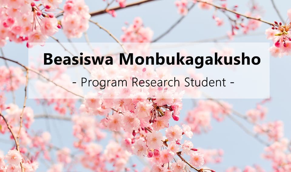 Beasiswa "Research Students 2021" di Jepang
