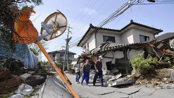 Korban Gempa Noto Hadapi Masalah Kekurangan Air