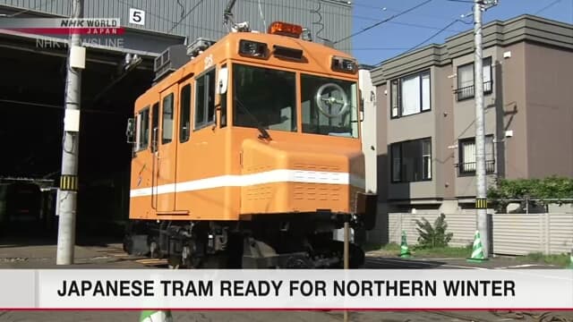 Trem Penyapu Salju Tradisional Jepang Bersiap Hadapi Musim Dingin