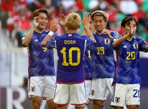 Hancurkan Bahrain, Jepang Lolos Perempat Final Piala Asia 2023