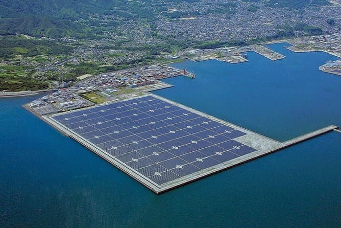 Uji PLTS Lepas Pantai Pertama Dimulai di Jepang