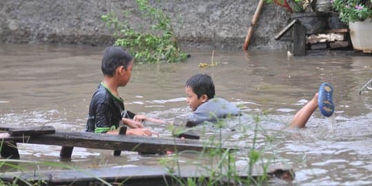 Satu orang hilang akibat banjir di Desa Kertajaya Cilacap