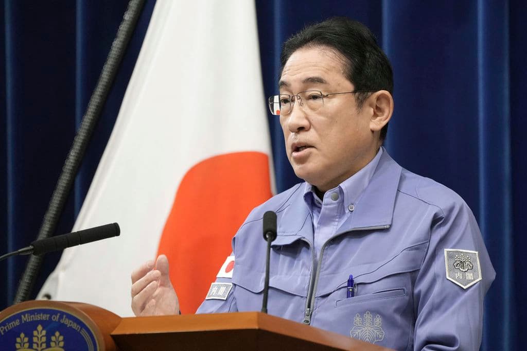 PM Jepang Kishida Berjanji Perbaiki Kondisi Kehidupan Pengungsi Gempa