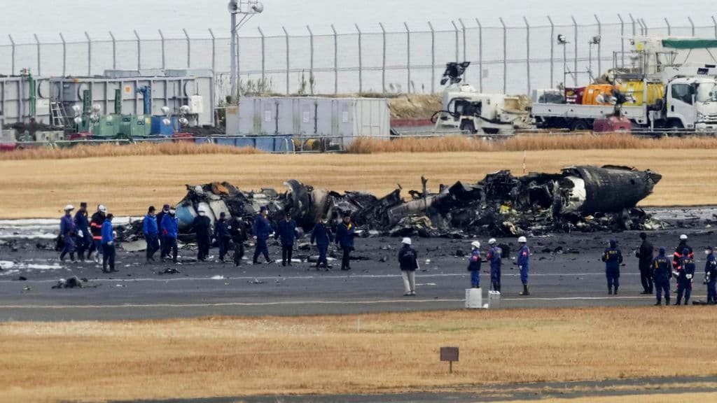 Airbus & Prancis Kirim Tim untuk Selidiki Tabrakan di Bandara Haneda