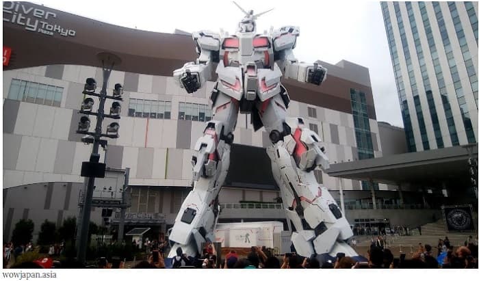 Fan Ucapkan Selamat Tinggal ke Robot Gundam