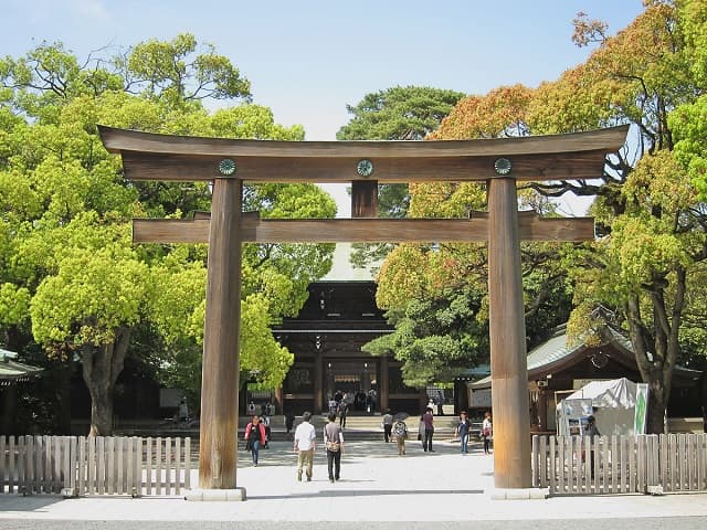 Kuil meiji tokyo jepang Tahun ini tanpa omisoka