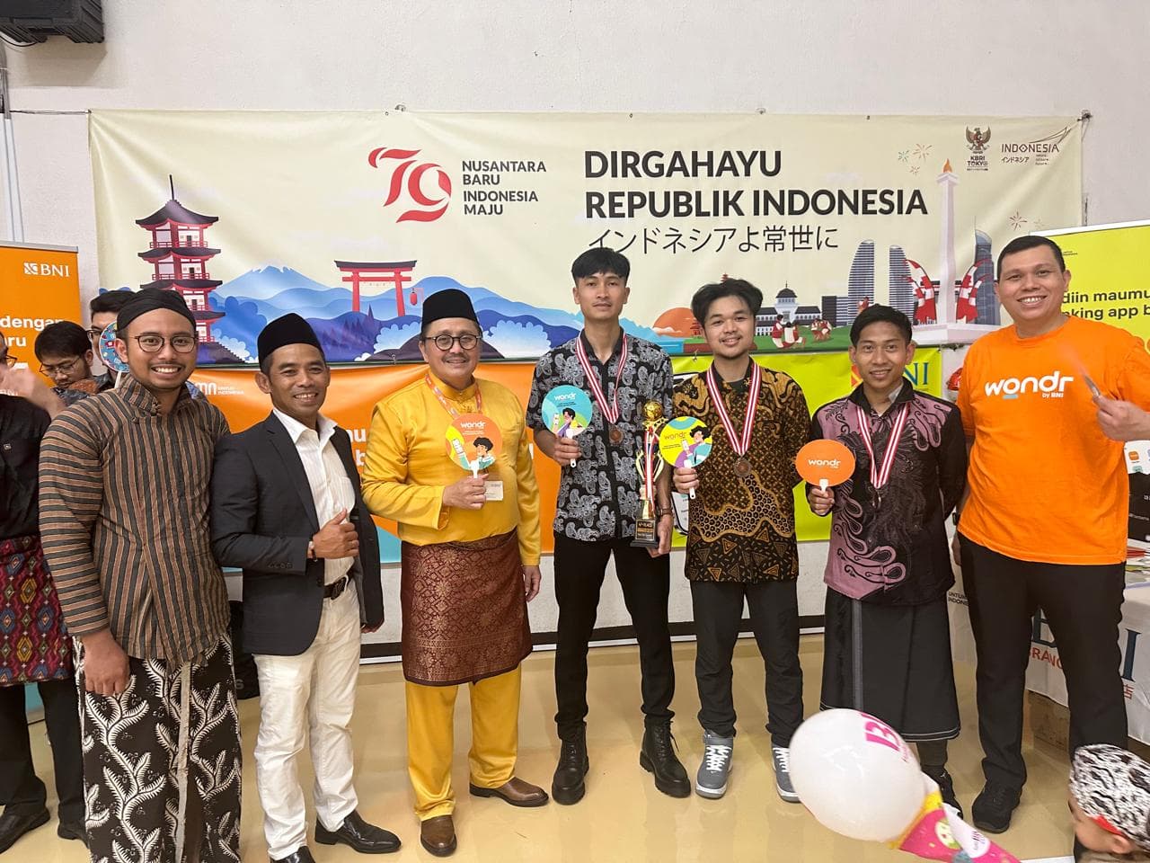 Peringatan Kemerdekaan RI ke - 79 dan Penyerahan Pemenang Pertandingan dalam rangka perayaan HUT RI