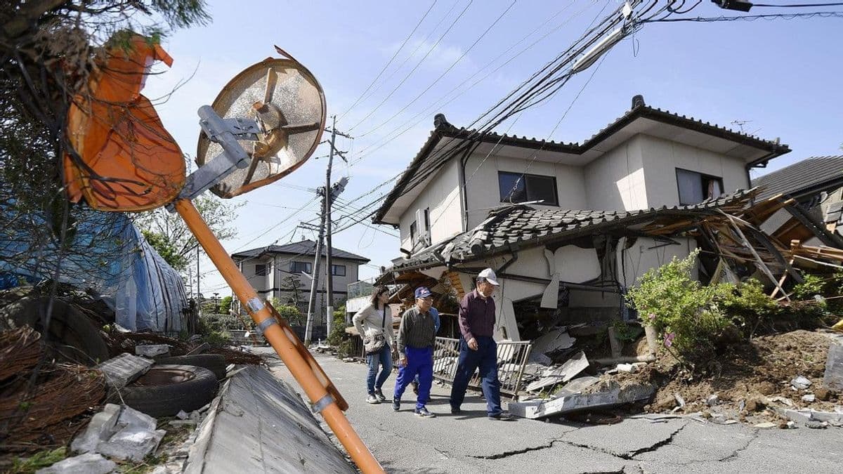 Peneliti Temukan Pergerakan Tanah 4 Meter Akibat Gempa Noto