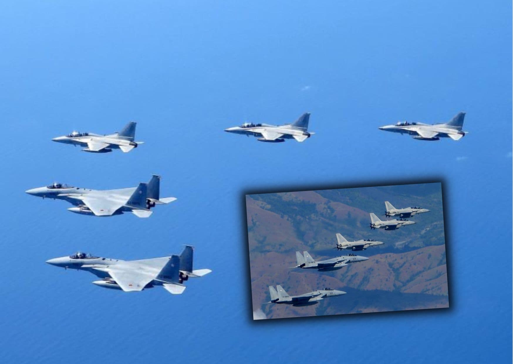 Latihan Pendaratan Pertama Jet Tempur SDF Jepang di Bandara Komersial