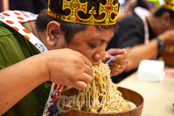 Kontes Makan Cepat Mi Soba di Iwate Tanpa Pembatasan COVID-19