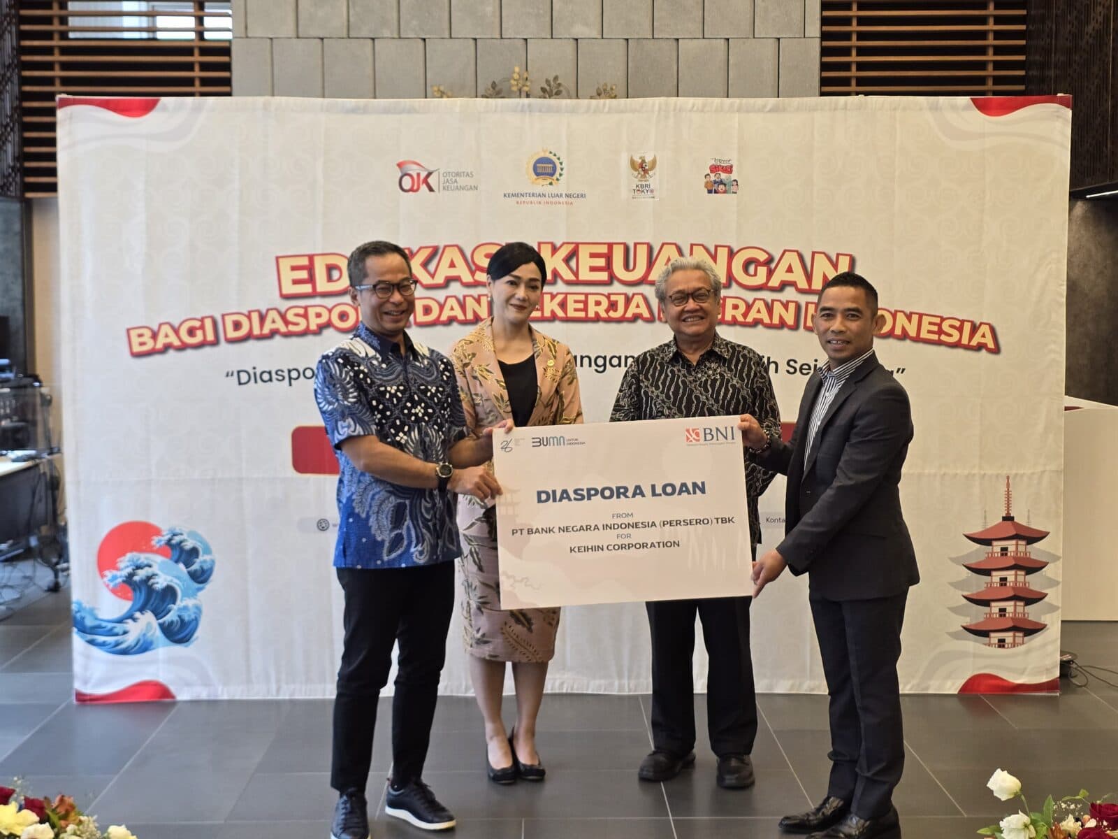 BNI Salurkan Diaspora Loan ke Keihin Corporation, Dukung Bisnis Diaspora Indonesia di Jepang