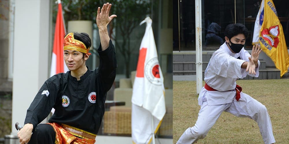Pesilat Jepang Unjuk Kebolehan Di Hadapan Dubes RI Untuk Jepang Heri Akhmadi
